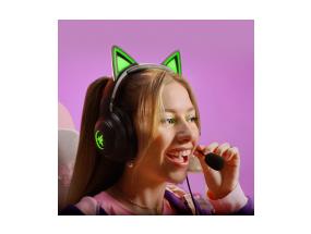 Razer Kraken Kitty V2, musta - langalliset kuulokkeet