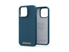 Njord byElements Fabric Tonal, iPhone 14 Pro Max, sininen - kotelo