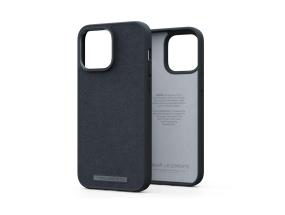 Njord byElements Suede Comfort+, iPhone 14 Pro Max, musta - kotelo
