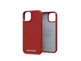 Njord byElements Suede Comfort+, iPhone 14, punainen - kotelo