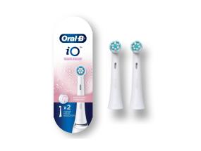 Braun Oral-B iO Gentle Care, 2 kpl, valkoinen - Lisäharjat Braun Oral-B iO sähköhammasharjalle