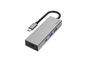 USB-sovitin Hama USB-C-moniporttinen sovitin (4 liitäntää)