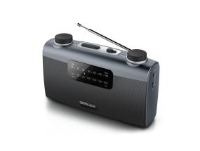 Muse M-058R, AM/FM, akkukäyttöinen, musta - kannettava radio