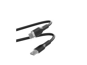 Puro Soft, USB-C / USB-C, 1,5 m, musta - Kaapeli