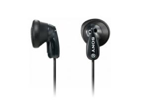 Sony MDRE9LPB, musta - In-ear kuulokkeet