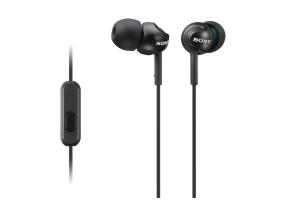 Sony EX110AP, musta - In-ear kuulokkeet