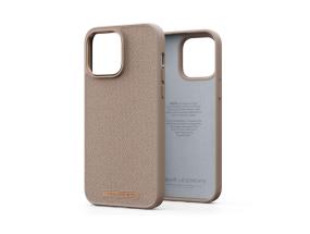 NJORD BYELEMENTS Fabric Just, iPhone 14 Pro Max, vaaleanpunainen hiekka - kotelo