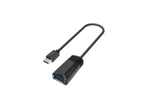 HAMA USB-C -liitin > USB-A 3.1 -paikka, 0,15 m - sovitin