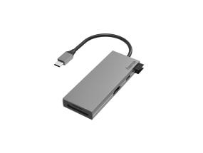 USB-sovitin Hama USB-C-moniporttinen sovitin (6 liitäntää)