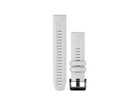 Garmin epix (Gen 2), 22 mm QuickFit, valkoinen slikoon - Vahetusrihm