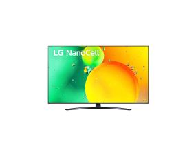 LG NANO763QA, 55", 4K UHD, LED LCD, NanoCell, keskiteline, musta - TV