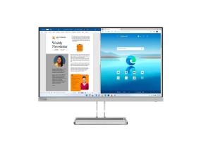 Lenovo L27i-40, 27´´, FHD, 100 Hz, LED IPS, harmaa - Näyttö