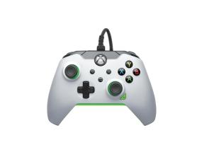 PDP Xbox Series X|S & PC Neon White Controller - Pult