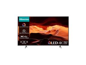 Hisense E7PRO, 75´´, Ultra HD, LED LCD, must - Teler