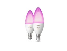 Philips Hue White and Color, E14, 2 kpl, värillinen - Älykäs valo