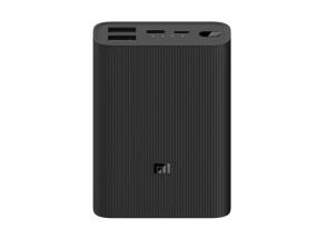 Xiaomi Mi Power Bank 3 Ultra Compact, 10 000 mAh, 22,5 W, musta - Akkupankki