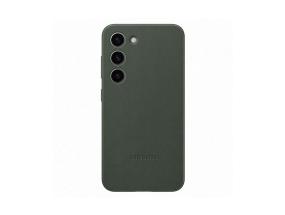 Samsung nahkakuori, Galaxy S23, vihreä - Nahkakotelo