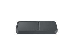 Samsung Wireless Charger Duo Pad + matkasovitin, tummanharmaa - Langaton laturi