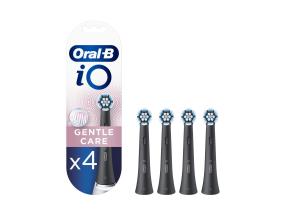 Braun Oral-B iO Gentle Care Black, 4 tk, must - Lisaharjad