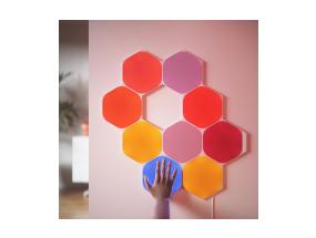 Nanoleaf Shapes Hexagon, 3 paneeli, valge - Nutivalgusti lisakomplekt