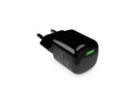 Puro MiniPro, USB-C, 20 W, musta - Virtalähde