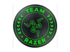 Razer Team lattiamatto, musta/vihreä - Lattiamatto