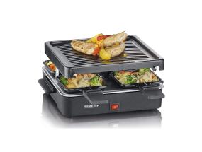 SEVERIN, 600 W, musta - Raclette-grilli