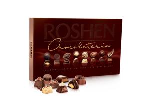 Valikoima suklaakarkkeja ROSHEN Chocolateria 194g