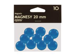 Taulu magneetit 20mm sininen 10 kpl pakkauksessa GRAND