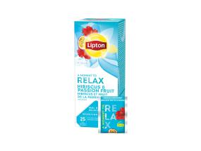 Yrttitee LIPTON Hibiscus Passion 25 kpl foliokuoressa