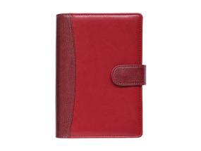 Time-Master kalenteri Compact A6 DAY, keinonahka (TUMMANPUNAINEN) 00601/40171