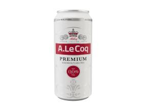 A. LE COQ Premium alkoholiton olut kevyt 50cl (tölkki)