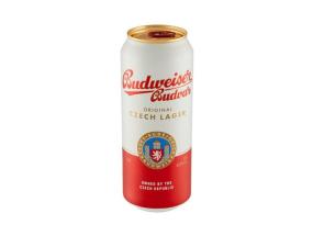 BUDWEISER olut Budvar Lager light 5% 50cl (tölkki)