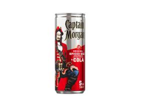 CAPTAIN MORGAN Spiced Gold&Cola 5% 25cl (purk)