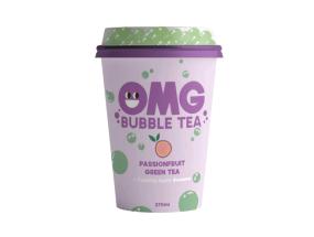 OMG BUBBLE TEA Passion Fruit 270ml