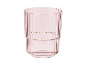 BEST Glass "LINEA" 0,3L muovia, vaaleanpunainen, säilytettävä (APS)