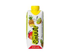 Smoothie AURA kiivi-ananas-mango 0,33L