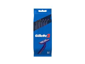 GILLETTE 2 Parranajokoneet 5 kpl (kertakäyttöiset)