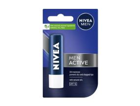 NIVEA Lip Care Lipstick Men Active Care SPF15 4,8g