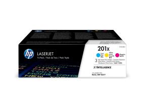 Värikasetti HP 201X LaserJet värikasetit CMY 3p