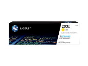 Värikasetti HP CF542X (203X) keltainen 2500 sivua