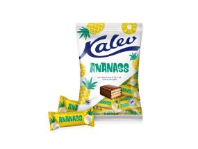 Vohvelikarkit KALEV Ananas 150g