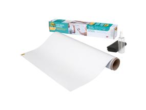 Itsekiinnittyvä liitutaulu rullassa POST-IT Easy Erase 91.4 cm x 60.9 cm valkoinen