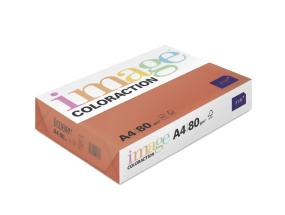 Värviline paber A4 80g IMAGE Coloraction nr.28 tumepunane (London) 500 lehte