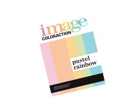 Värillinen paperi A4 80g IMAGE Coloraction pastellisävyjä 7 väriä 10 arkkia