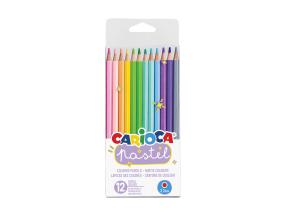 Värikynät CARIOCA 12 väriä pastelli