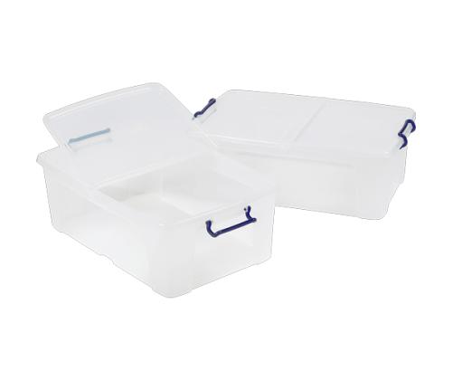 Muovilaatikko kannella 50L (23x45x70 cm)