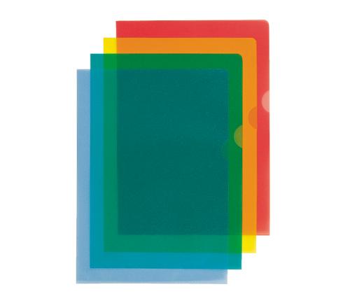 Muovitasku A4 2 sivua auki punainen