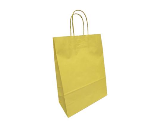 Lahjakassi kahvoilla 26x11x35cm, keltainen (Mainetti)