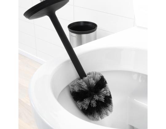 WC-harja pidikkeellä seinälle ja lattialle BRABANTIA musta